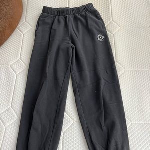 Grey Hollister ultra high rise jogger sweatpants